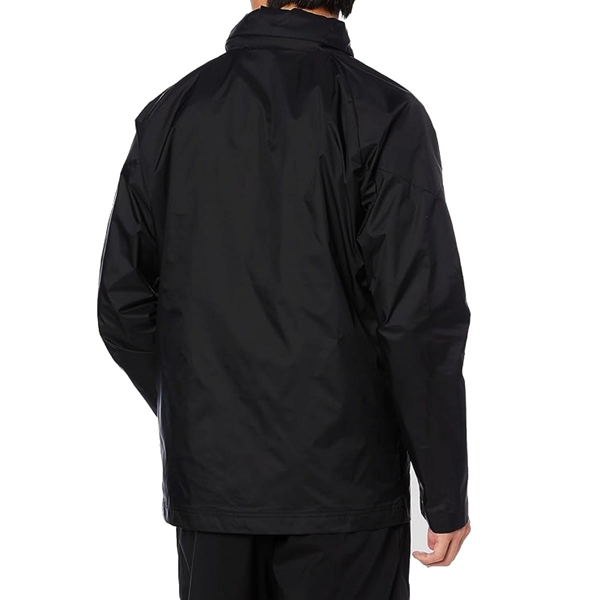 AC Milan black soccer training rain jacket 2023/24 - Puma