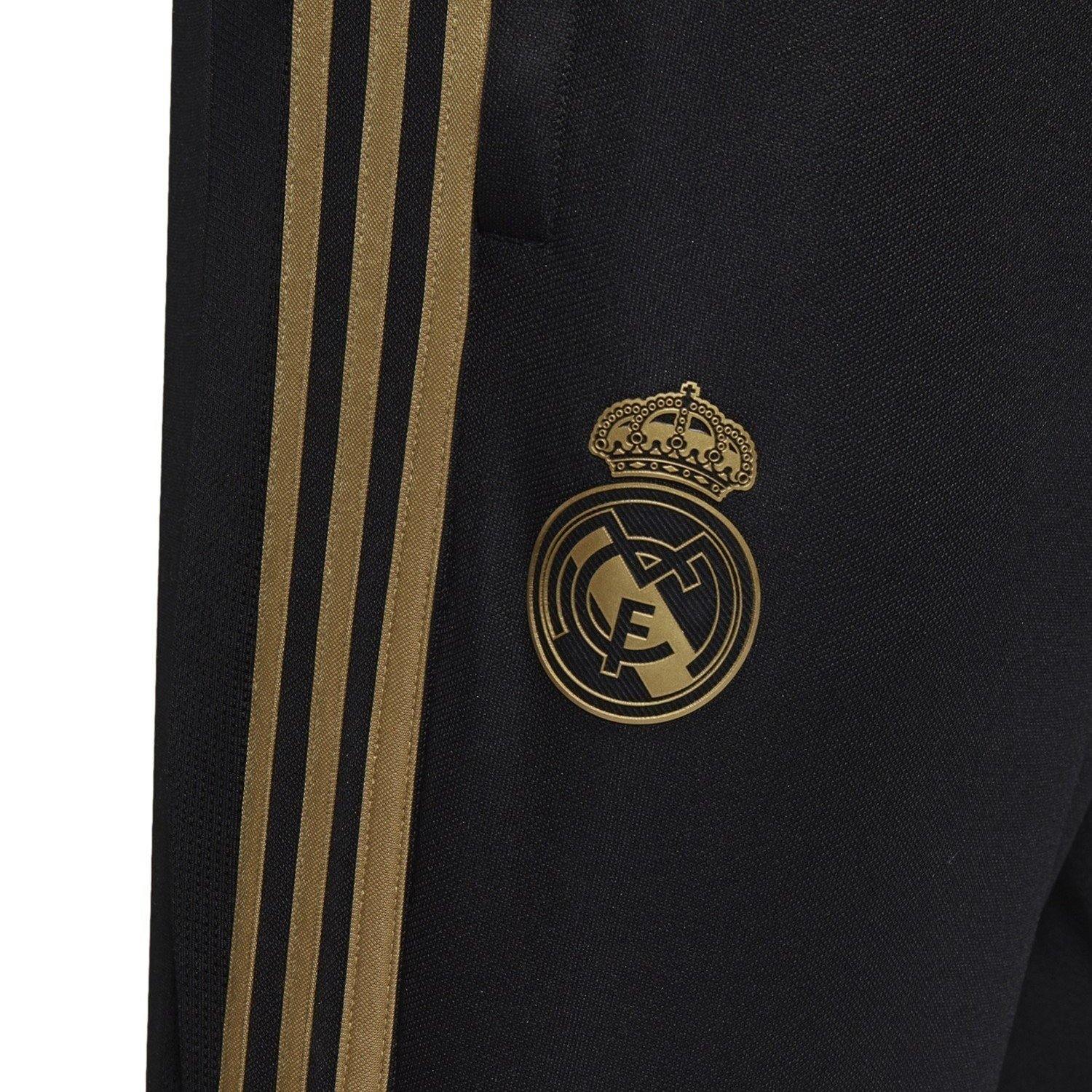 Real Madrid soccer black technical training pants 2019/20 - Adidas